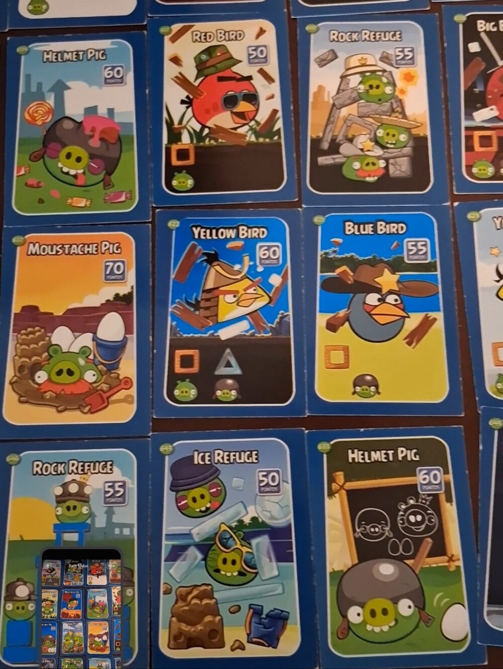 ANGRY BIRDS TRADE 32 CARDS. VINTAGE - Picture 10 of 10